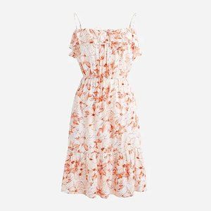NWT J. Crew Tiered mini dress in breezy blooms